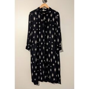 Solito Long Sleeve Soft Textured Shirt Dress